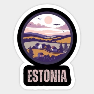 Estonia Sticker